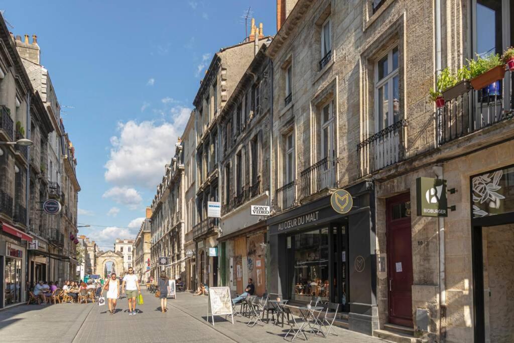 Ferienwohnung Charmant Logement - Gambetta - Coeur Historique Bordeaux Exterior foto