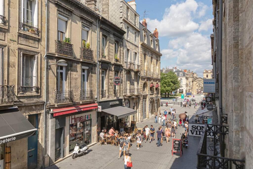 Ferienwohnung Charmant Logement - Gambetta - Coeur Historique Bordeaux Exterior foto